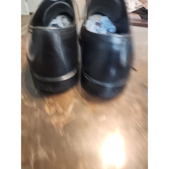 A Testoni Men Oxford Dress Shoe Black Leather 13M